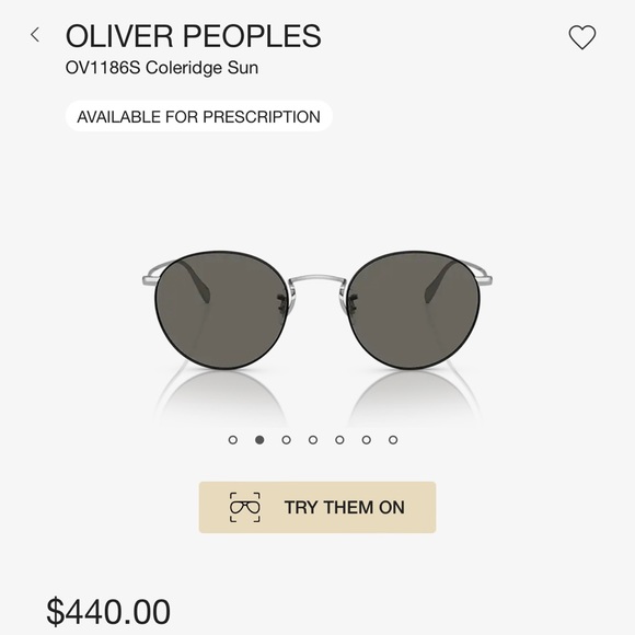 Oliver Peoples Accessories - Oliver Peoples OV1186S